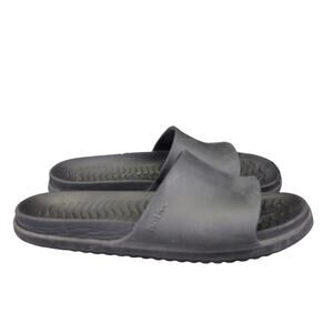 Native Spencer LX Slide Sandals Slip-on Black Summer Casual Men's Size 11‎